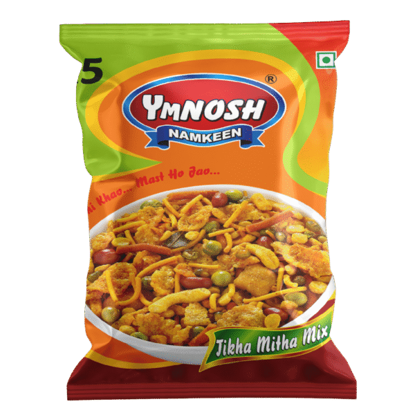 Ymnosh Namkeen Tikha Mitha Mix – Spicy & Sweet Crunchy Snack